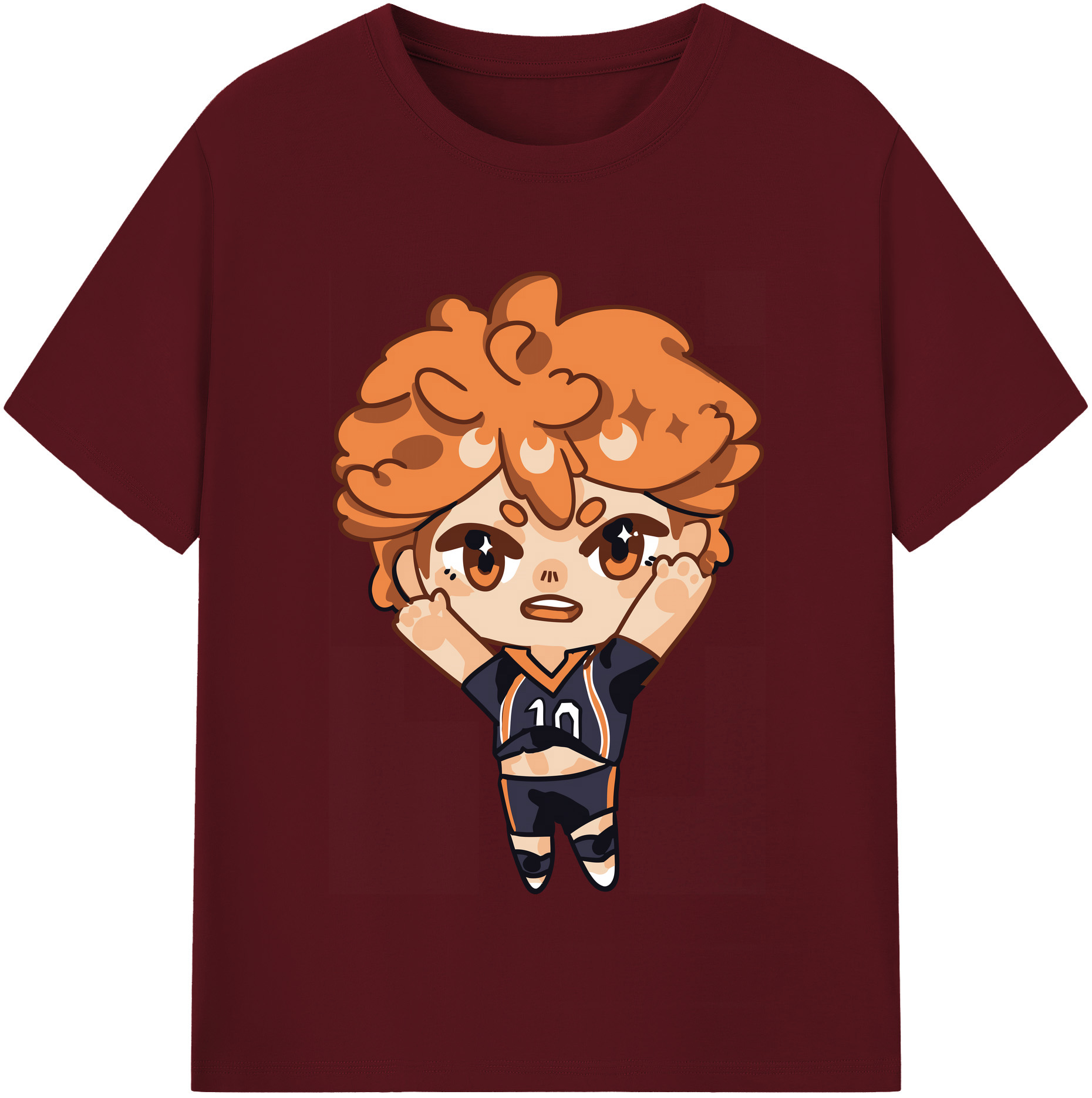 （画像用） ハイキュー!! Haikyu!! 綿100％半袖Tシャツ（フロントプリント）